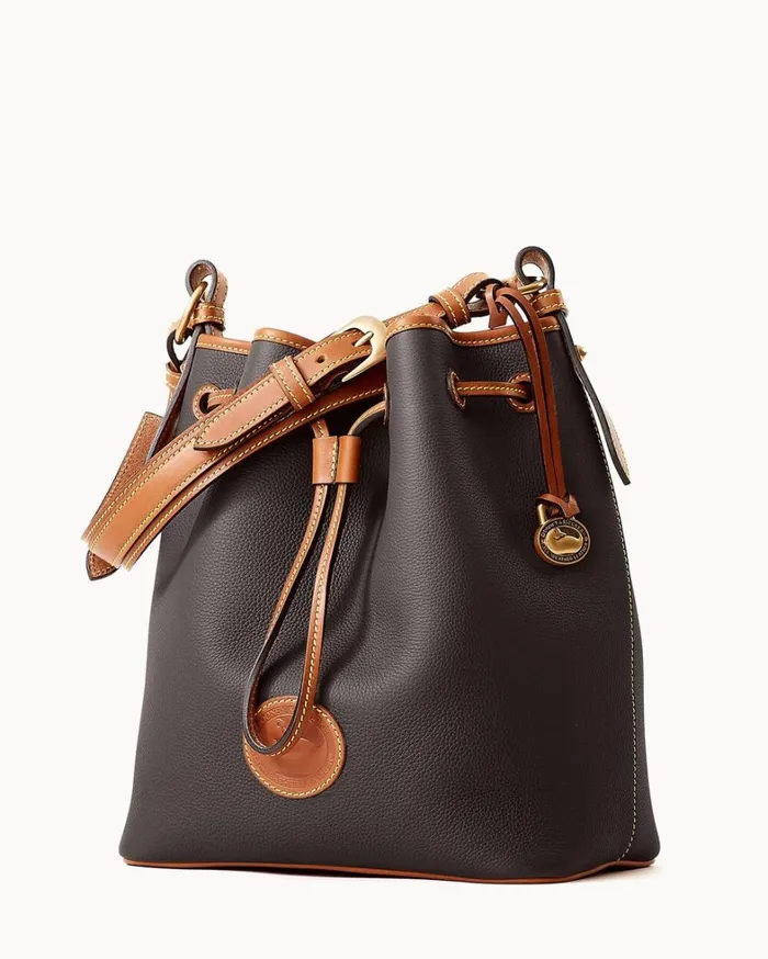 All Weather Leather 30 Drawstring 25 Black Women Dooney and Bourke Shoulder Bags All Weather Leather 30 Drawstring 25 Black Women Dooney and Bourke Shoulder Bags