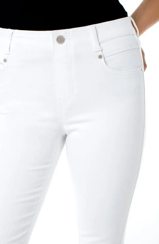 ANKLE SKINNY Women Liverpool Los Angeles THE GIA GLIDER ANKLE SKINNY Bright White