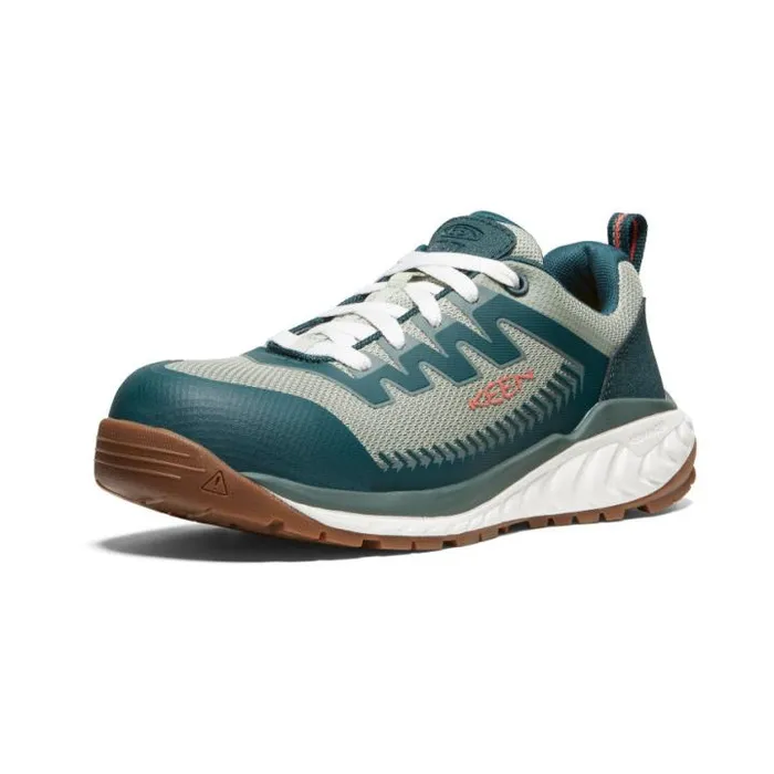 Arvada CarbonFiber Toe Green Work Shoe Women KEEN Work Boots and Shoes Arvada CarbonFiber Toe Green Work Shoe Women KEEN Work Boots and Shoes