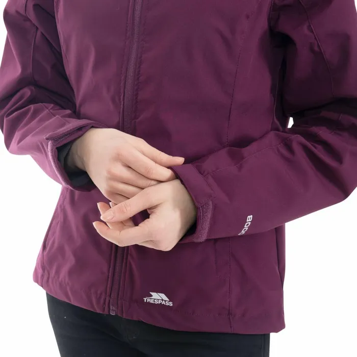 Aviana Hooded Softshell Jacket Potent Purple Women Trespass Softshell Jackets Aviana Hooded Softshell Jacket Potent Purple Women Trespass Softshell Jackets