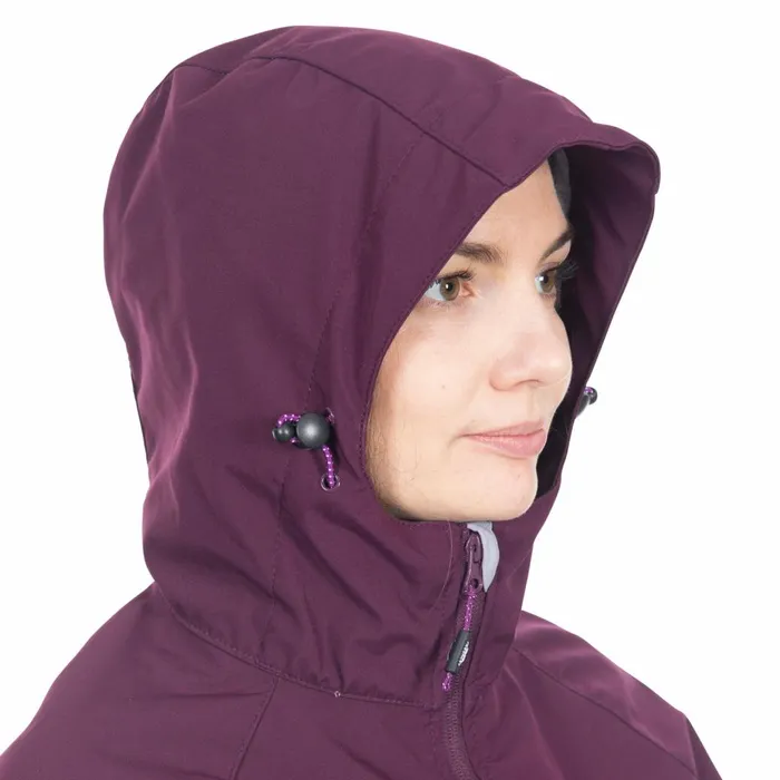 Aviana Hooded Softshell Jacket Potent Purple Women Trespass Softshell Jackets Aviana Hooded Softshell Jacket Potent Purple Women Trespass Softshell Jackets