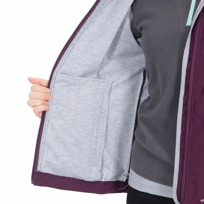 Aviana Hooded Softshell Jacket Potent Purple Women Trespass Softshell Jackets Aviana Hooded Softshell Jacket Potent Purple Women Trespass Softshell Jackets
