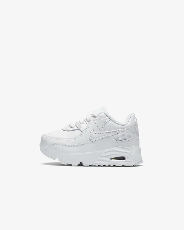 Baby and Toddler 03 Years Kids Nike Air Max 90 LTR Whitemetallic Silverwhitewhite Baby and Toddler 03 Years Kids Nike Air Max 90 LTR Whitemetallic Silverwhitewhite