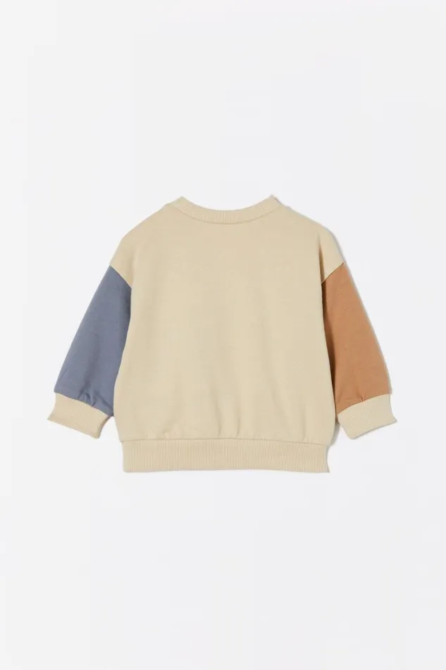 Baby Sweatshirts and Sweatpants Cotton On Alma Drop Shoulder Sweater Rainy Daybuddies Colourblock Baby Sweatshirts and Sweatpants Cotton On Alma Drop Shoulder Sweater Rainy Daybuddies Colourblock