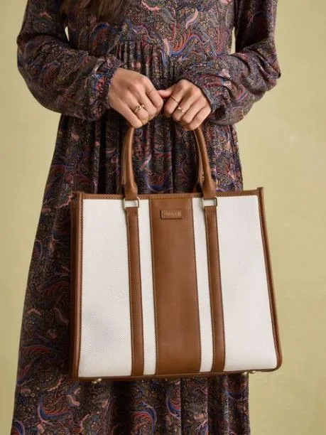Bags Women Joules TanEcru Tote Bag
