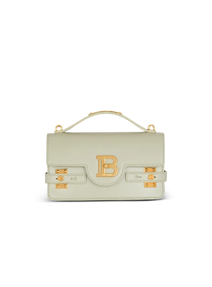 Balmain Crossbody Bags Women BBuzz Shoulder 24 Calfskin Bag Green