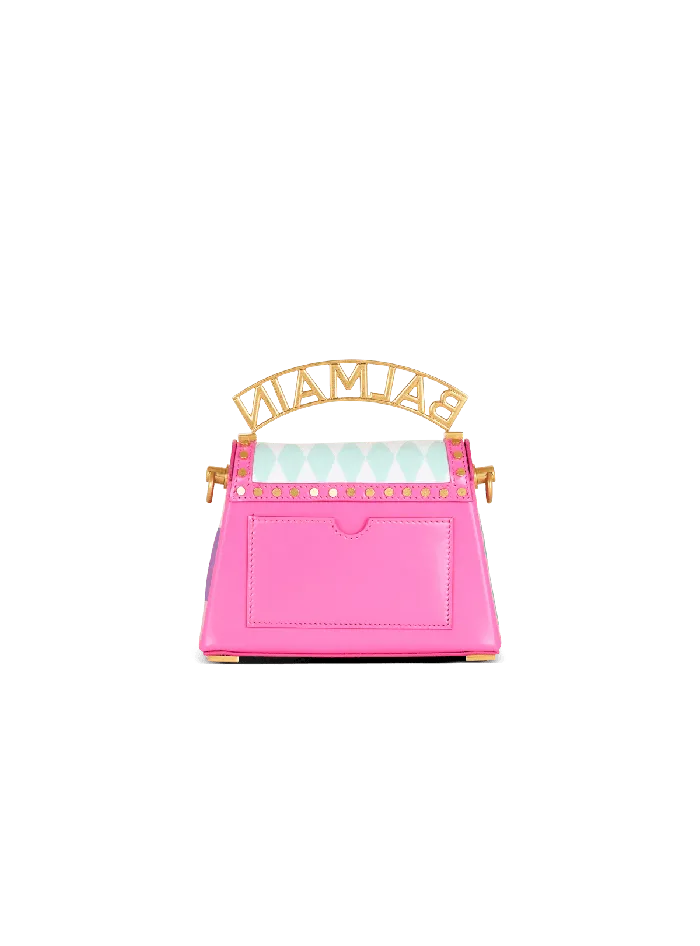 Balmain Handbags Women BBuzz Dynasty Small Bag In Printed Calfskin Multicolor