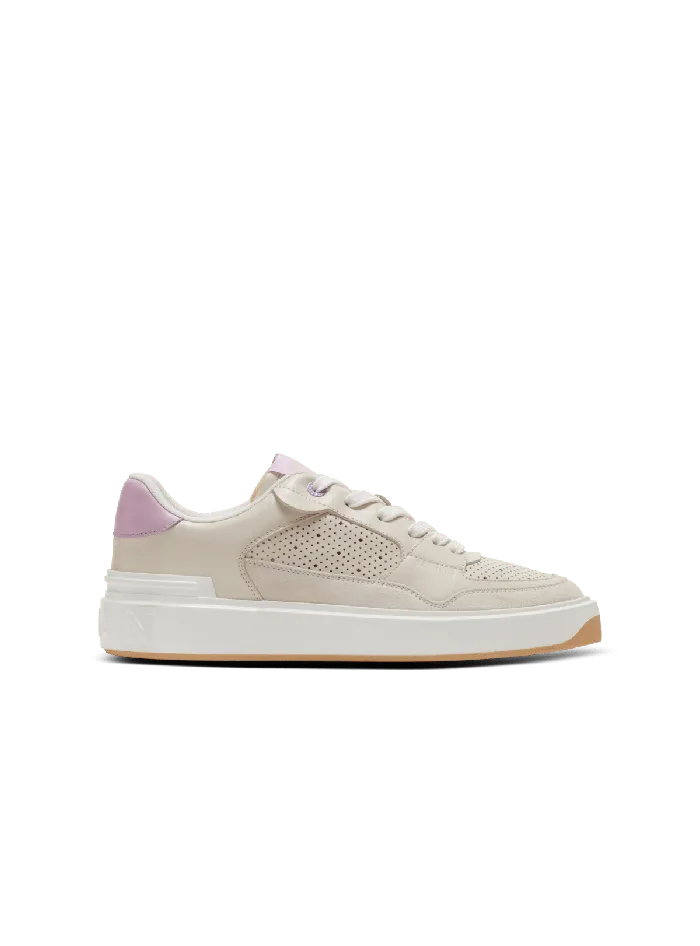 Balmain Sneakers Women BCourt Flip Leather Sneakers Beige
