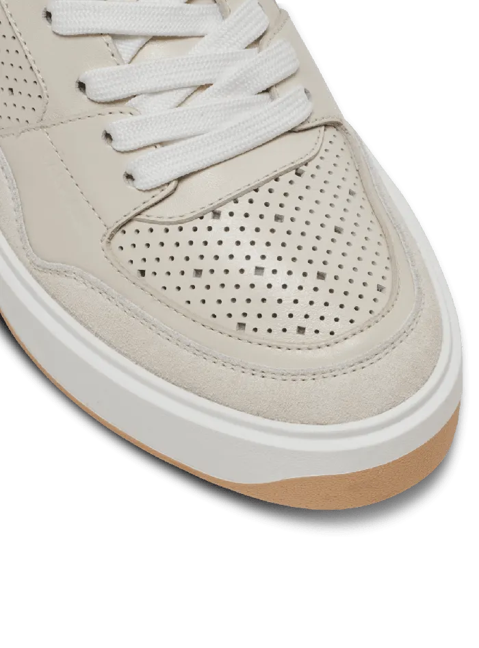 Balmain Sneakers Women BCourt Flip Leather Sneakers Beige