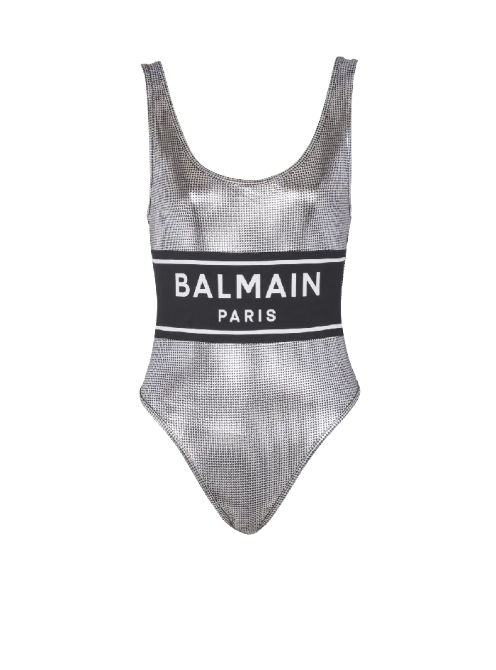Balmain Swimwear Women Paris Swimsuit Black