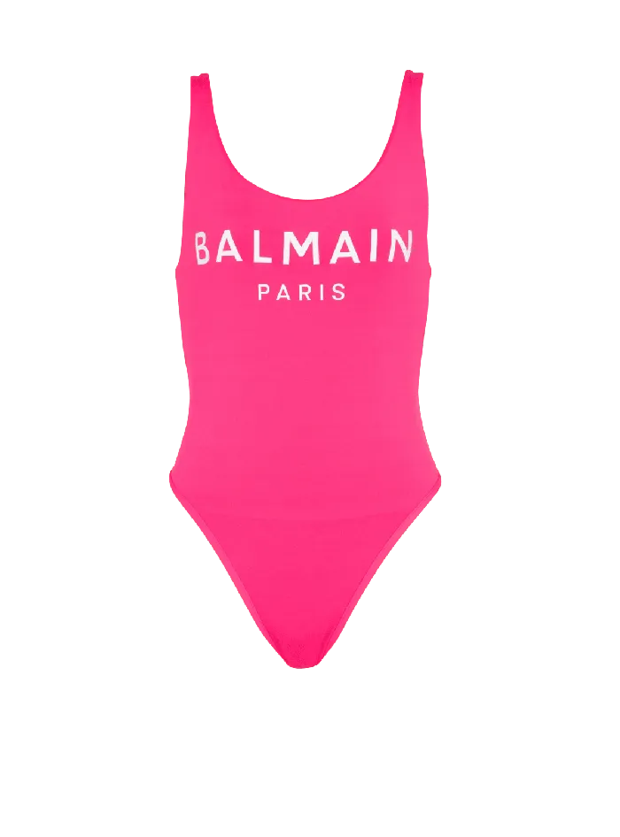 Balmain Swimwear Women Paris Swimsuit Pink