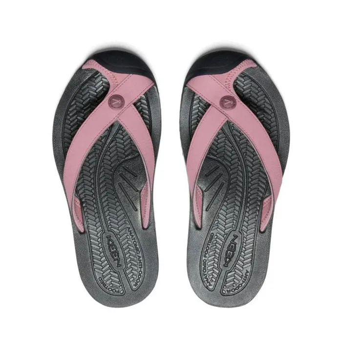 Barbados Nostalgia RoseBrindle Leather FlipFlop Women KEEN Water Barbados Nostalgia RoseBrindle Leather FlipFlop Women KEEN Water