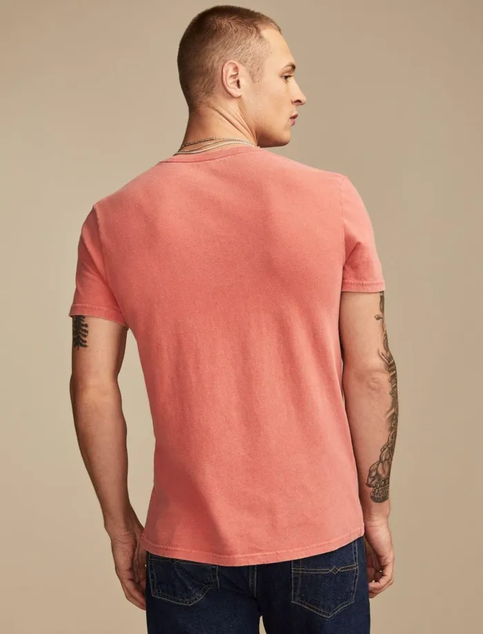 Barbwire Heart Baked Apple Men Lucky Brand Graphic Tees