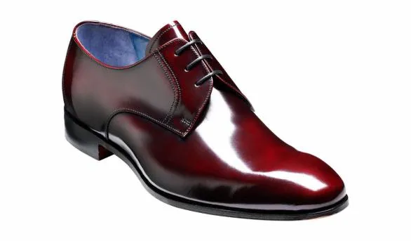 Barker Shoes Rutherford 8211 Burgundy HiShine Derby Burgundy Hishine Derby Mens Barker Shoes Rutherford 8211 Burgundy HiShine Derby Burgundy Hishine Derby Mens