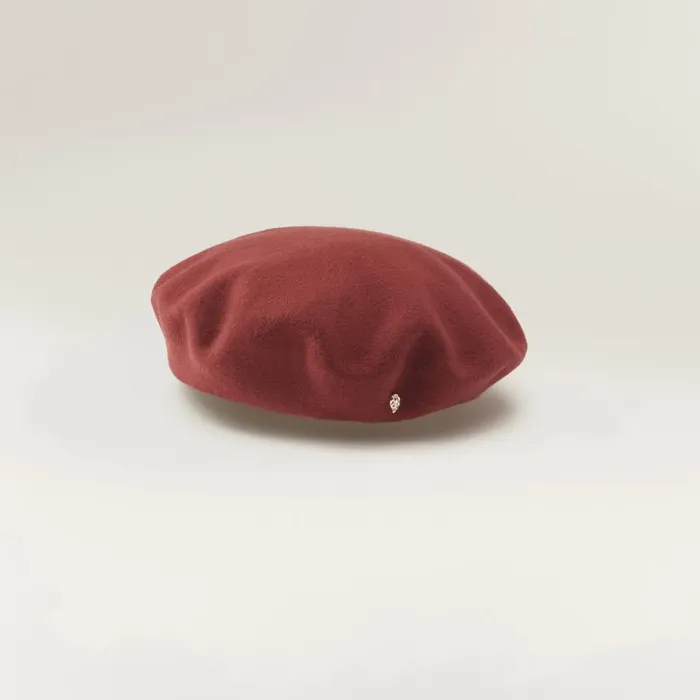 Beanies and Berets Hats Helen Kaminski Ali Deep Rust