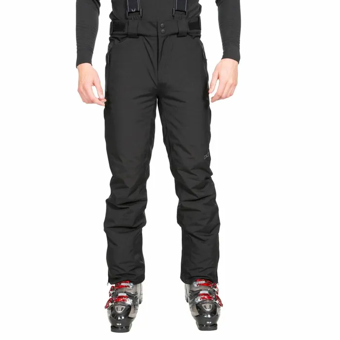 Becker DLX Waterproof Salopettes Black Men Trespass Ski Trousers