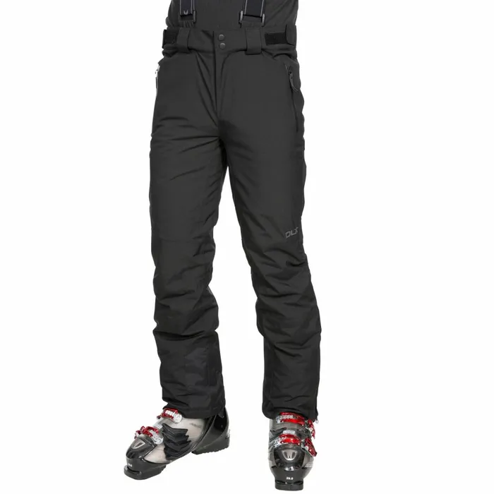 Becker DLX Waterproof Salopettes Black Men Trespass Ski Trousers