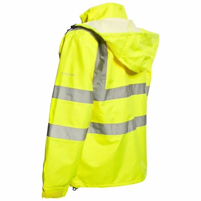 Beckon Unisex HiVis Waterproof Jacket Yellow Men Trespass Waterproof Jackets Beckon Unisex HiVis Waterproof Jacket Yellow Men Trespass Waterproof Jackets