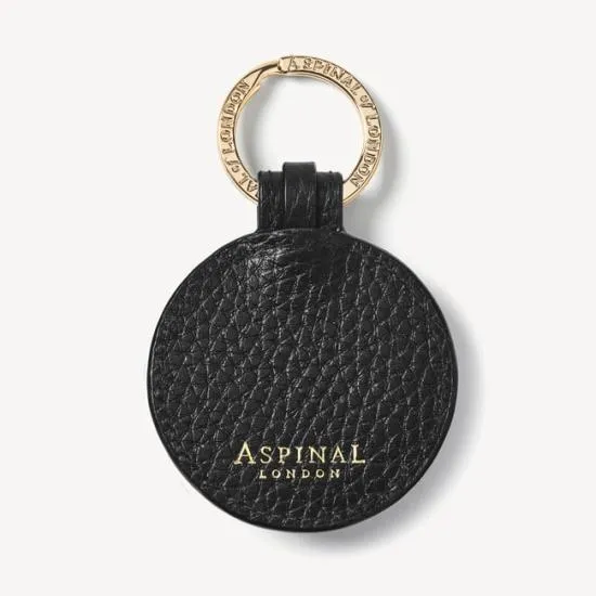 Bee Keyring Black Pebble Women Aspinal Of London Key Rings