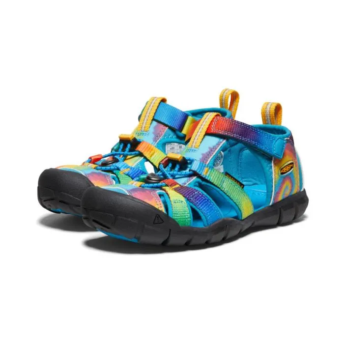 Big Kids039 Blue Tie Dye Water Sandals 8211 Seacamp II CNX Kids KEEN Big Kids Big Kids039 Blue Tie Dye Water Sandals 8211 Seacamp II CNX Kids KEEN Big Kids