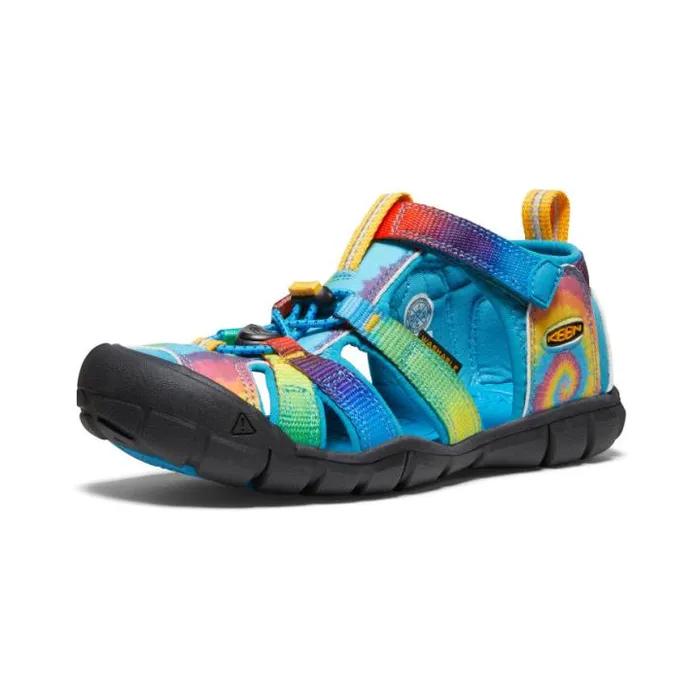 Big Kids039 Blue Tie Dye Water Sandals 8211 Seacamp II CNX Kids KEEN Big Kids Big Kids039 Blue Tie Dye Water Sandals 8211 Seacamp II CNX Kids KEEN Big Kids