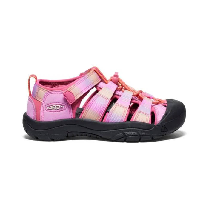 Big Kids039 Newport H2 Hot PinkPastel Lavender Sandal Kids KEEN Big Kids