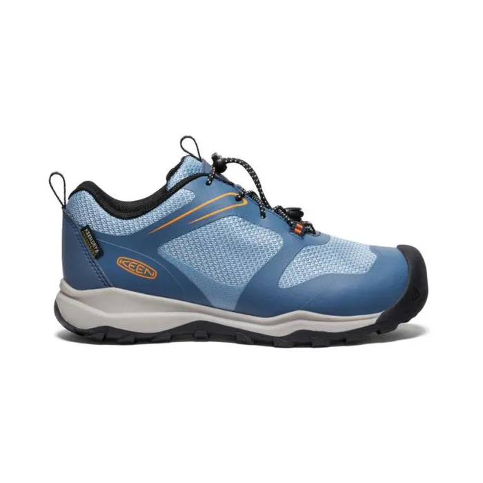 Big Kids039 Wanduro Low Waterproof Vintage IndigoScarlet Ibis Leather Shoe Kids KEEN Playground Big Kids039 Wanduro Low Waterproof Vintage IndigoScarlet Ibis Leather Shoe Kids KEEN Playground