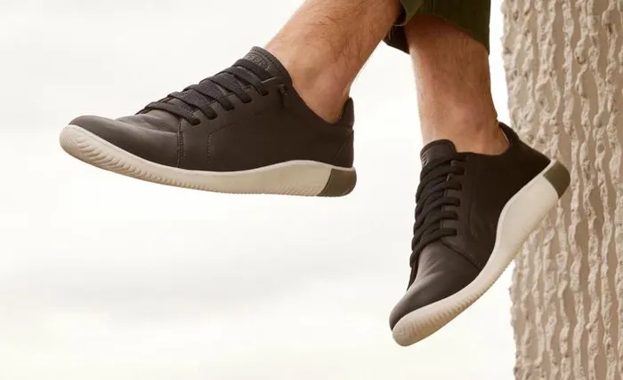 Black Leather Sneakers 8211 KNX Lace Men KEEN SlipOns Black Leather Sneakers 8211 KNX Lace Men KEEN SlipOns