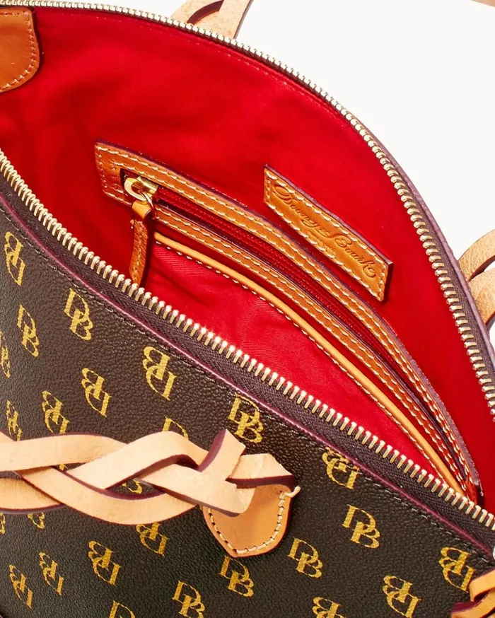 Blakely Small Celeste Satchel Brown Tmoro Women Dooney and Bourke Satchels Blakely Small Celeste Satchel Brown Tmoro Women Dooney and Bourke Satchels