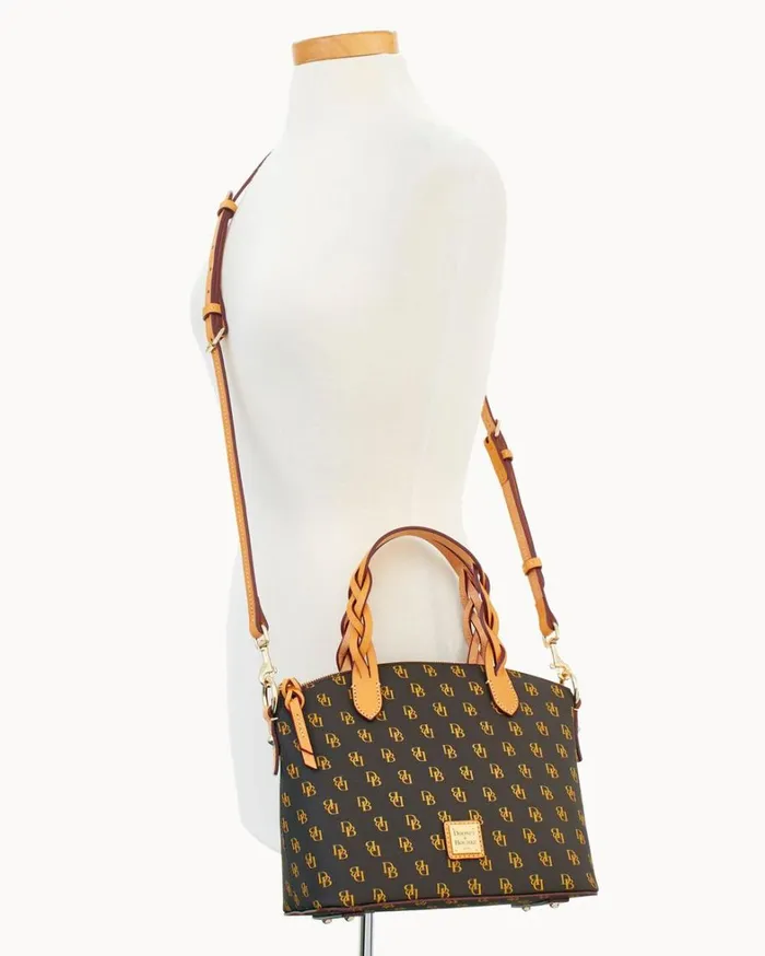 Blakely Small Celeste Satchel Brown Tmoro Women Dooney and Bourke Satchels Blakely Small Celeste Satchel Brown Tmoro Women Dooney and Bourke Satchels