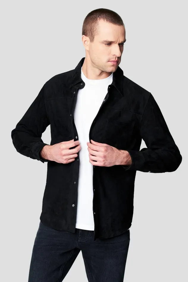 Blank Nyc Batman Shacket Men Jackets
