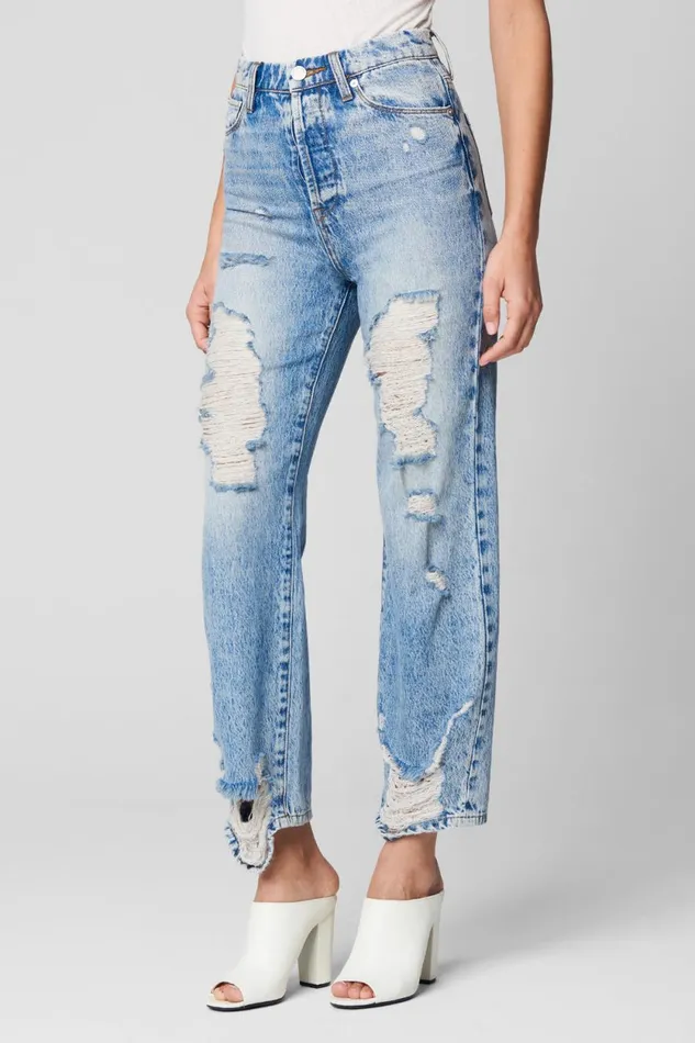 Blank Nyc Baxter In Tied Up Jean Women Jeans Blank Nyc Baxter In Tied Up Jean Women Jeans