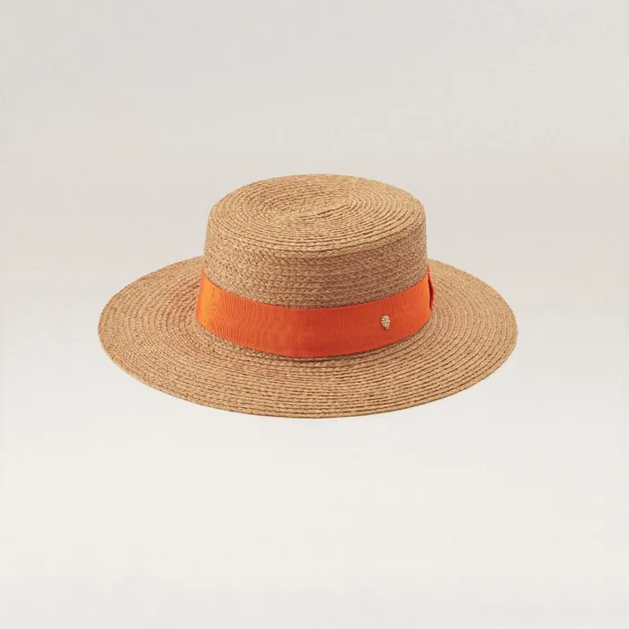 Boaters Hats Helen Kaminski Gracie Nougat Sunset