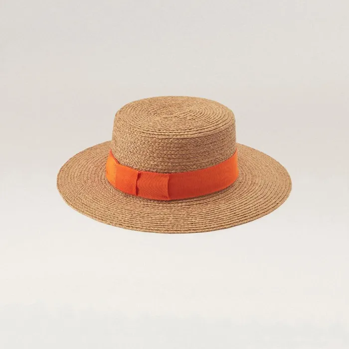 Boaters Hats Helen Kaminski Gracie Nougat Sunset