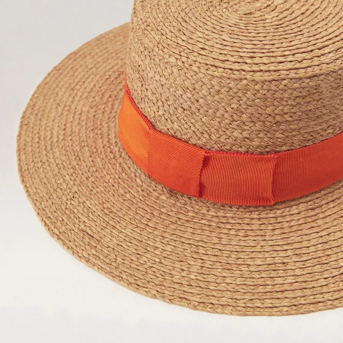 Boaters Hats Helen Kaminski Gracie Nougat Sunset