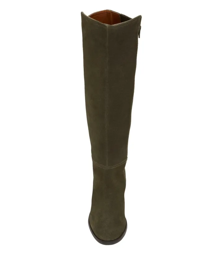 Bonnay KneeHigh Wide Calf Boot Dark Green Women Lucky Brand Shoes