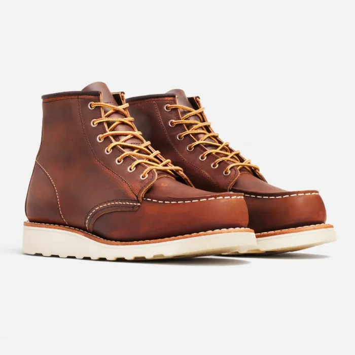 Boots Women Orvis Womens Red Wing 6034 Classic Moc Boots Copper