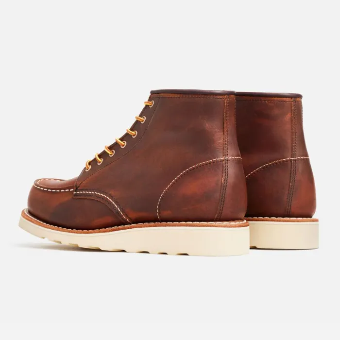 Boots Women Orvis Womens Red Wing 6034 Classic Moc Boots Copper