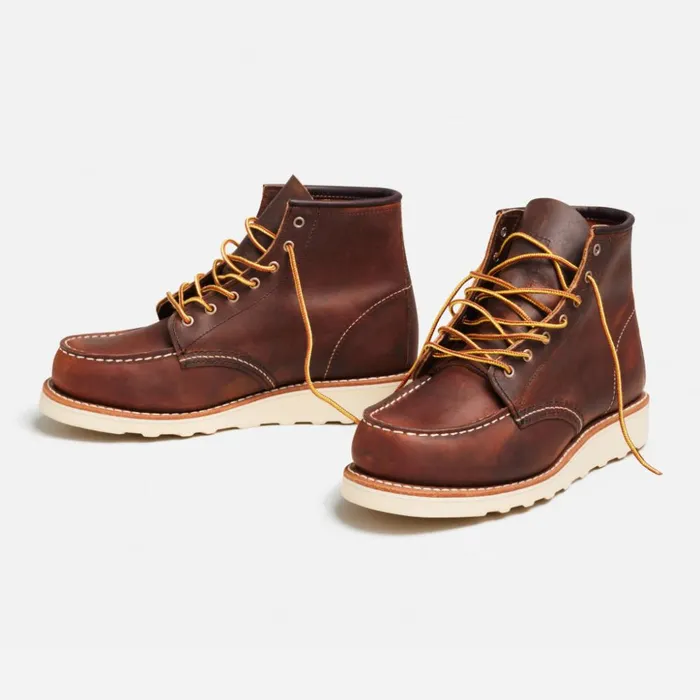 Boots Women Orvis Womens Red Wing 6034 Classic Moc Boots Copper