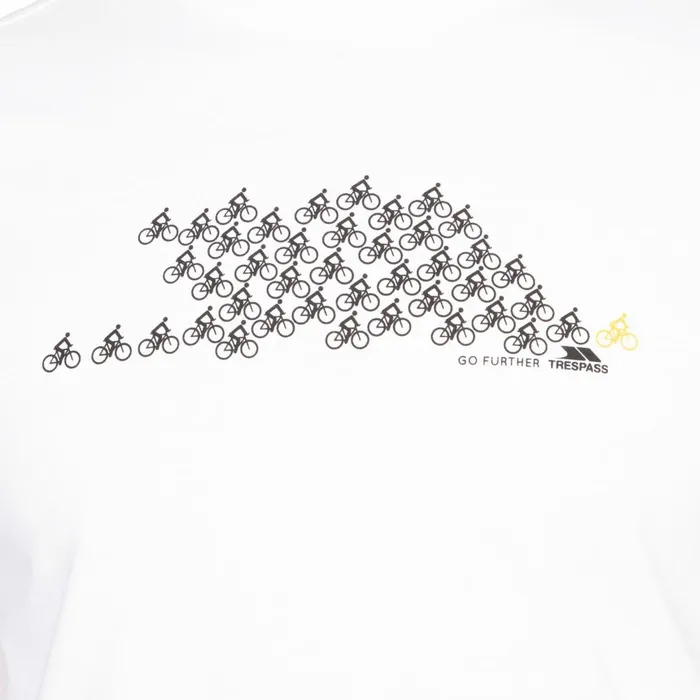 Borlie Printed TShirt White Men Trespass TShirts