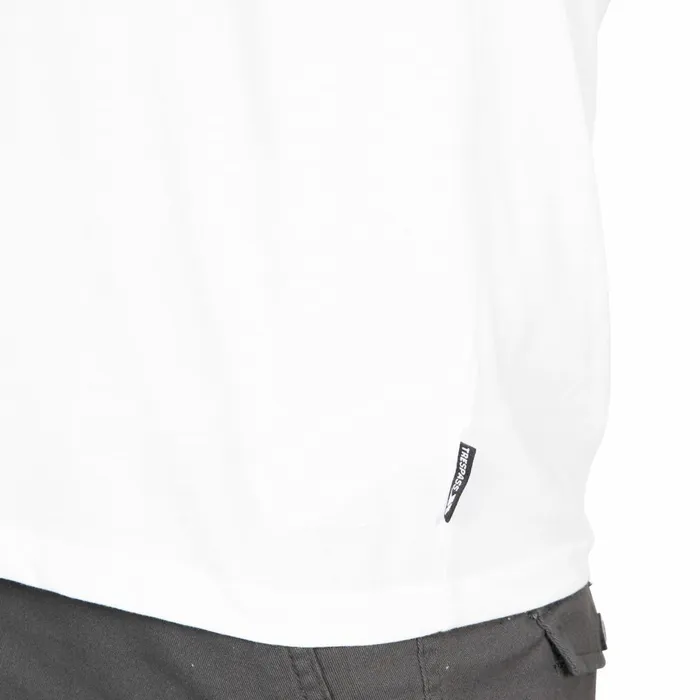 Borlie Printed TShirt White Men Trespass TShirts