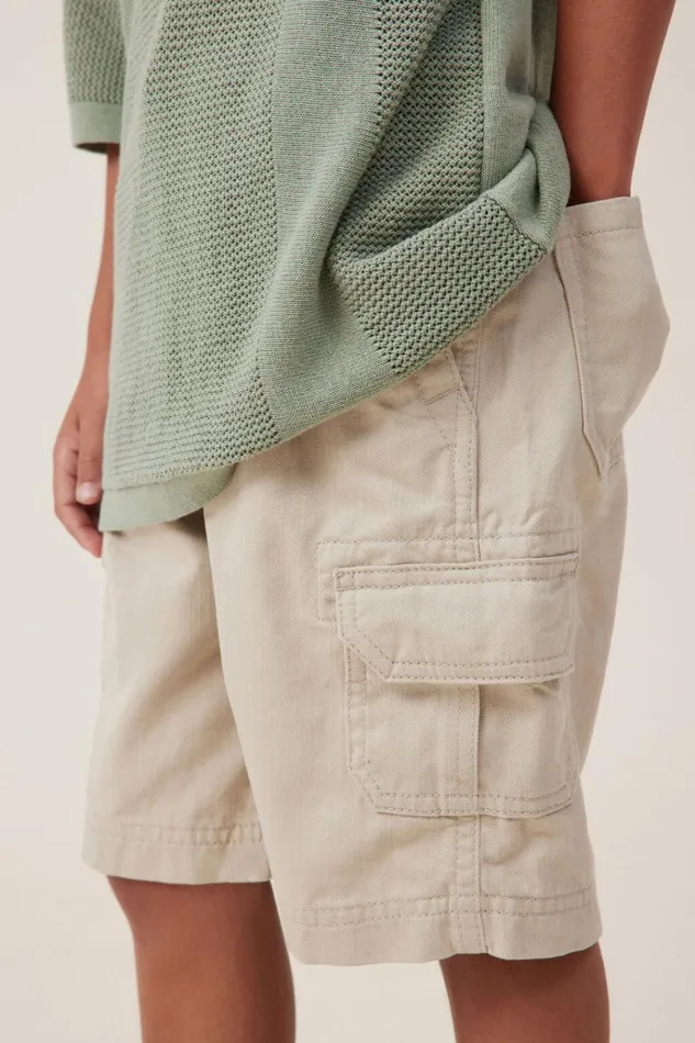 Boys Shorts Cotton On Cargo Short Rainy Day