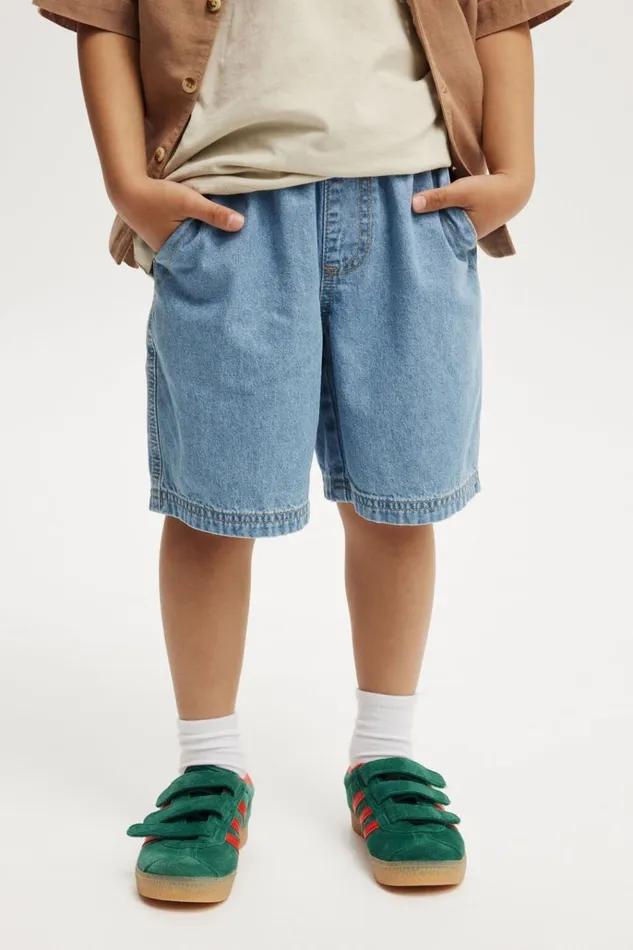 Boys Shorts Cotton On Eric Easy Short Bells Light Blue