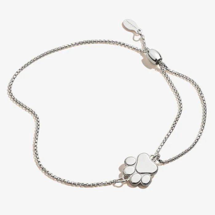 Bracelets Women Alex And Ani Paw Print Of Love Pull Chain Bracelet Sterling Silver Bracelets Women Alex And Ani Paw Print Of Love Pull Chain Bracelet Sterling Silver