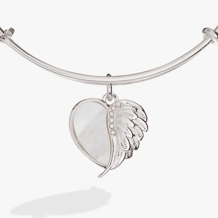 Bracelets Women Alex And Ani Wings Of Protection Charm Bangle Gold