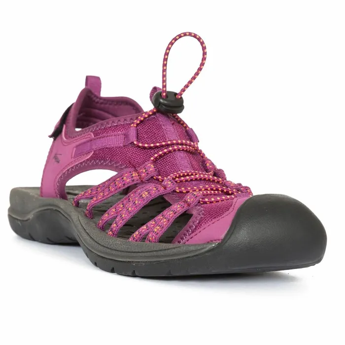 Brontie Protective Drawstring Walking Sandals Grape Wine Women Trespass Sandals