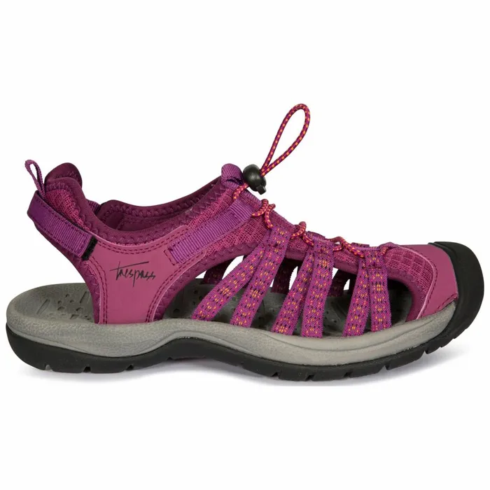 Brontie Protective Drawstring Walking Sandals Grape Wine Women Trespass Sandals Brontie Protective Drawstring Walking Sandals Grape Wine Women Trespass Sandals