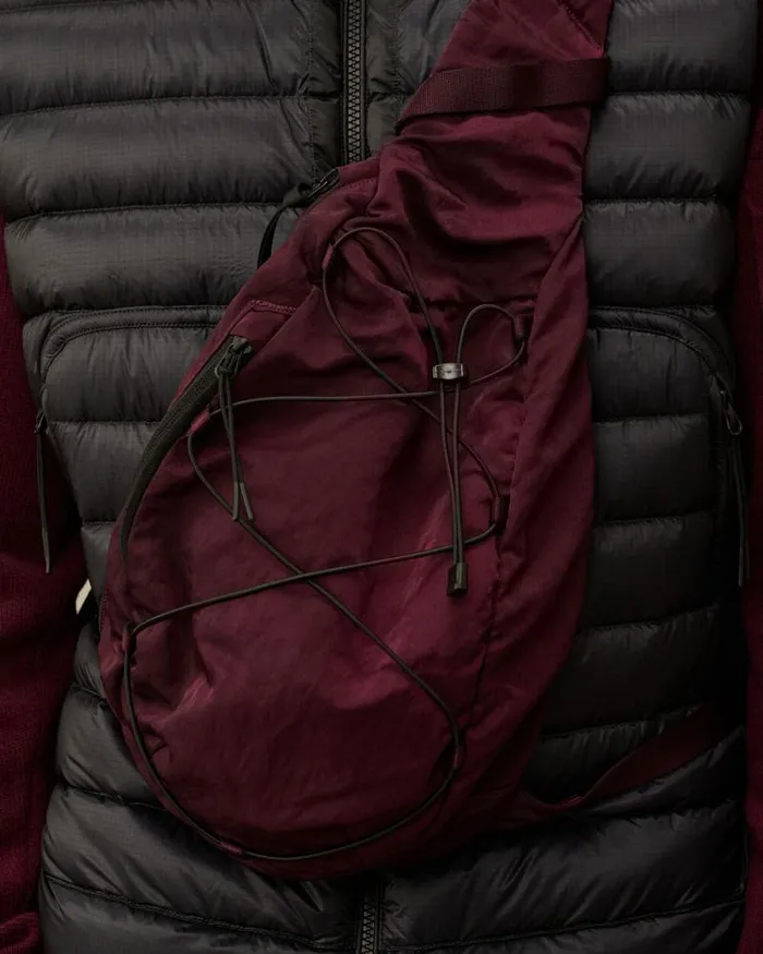 CP Company Backpacks and Waistbag Nylon B Crossbody Rucksack Potent Purple 8211 Man