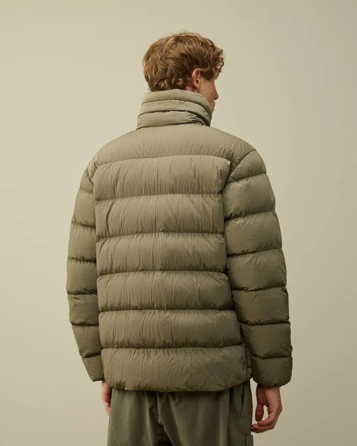 CP Company Jacket and Coats ChromeR Down Jacket Walnut Beige 8211 Man