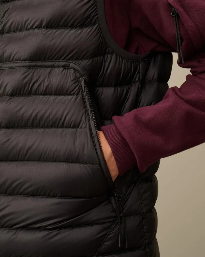 CP Company Jacket and Coats DD Shell Goggle Down Vest Nightshade Purple 8211 Man